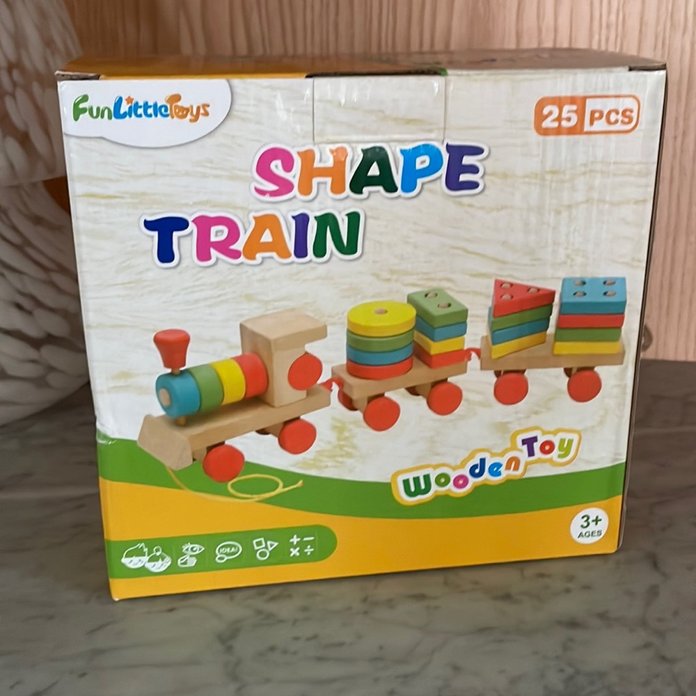 Brand new shape train toy